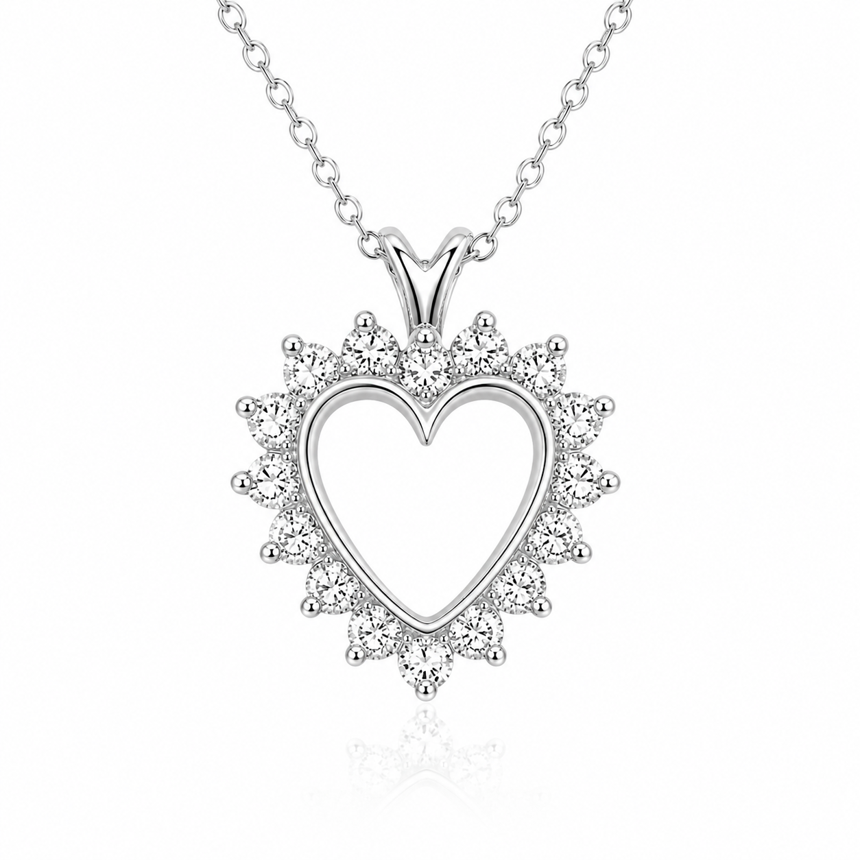 Naszyjnik Heart Halo
