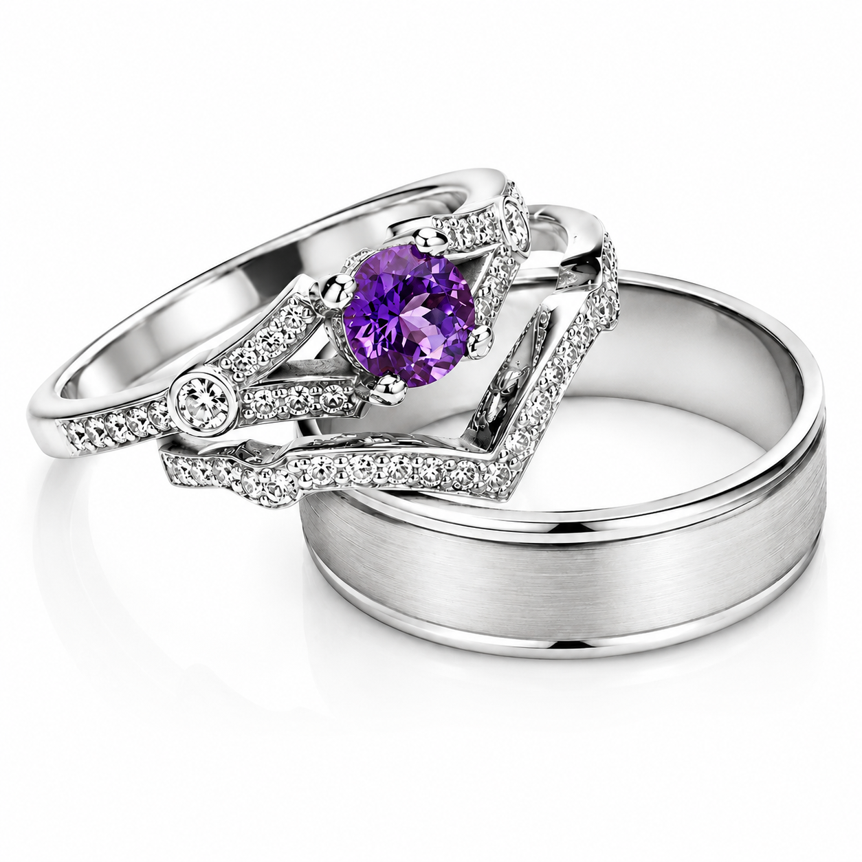 Komplet Violet Aura