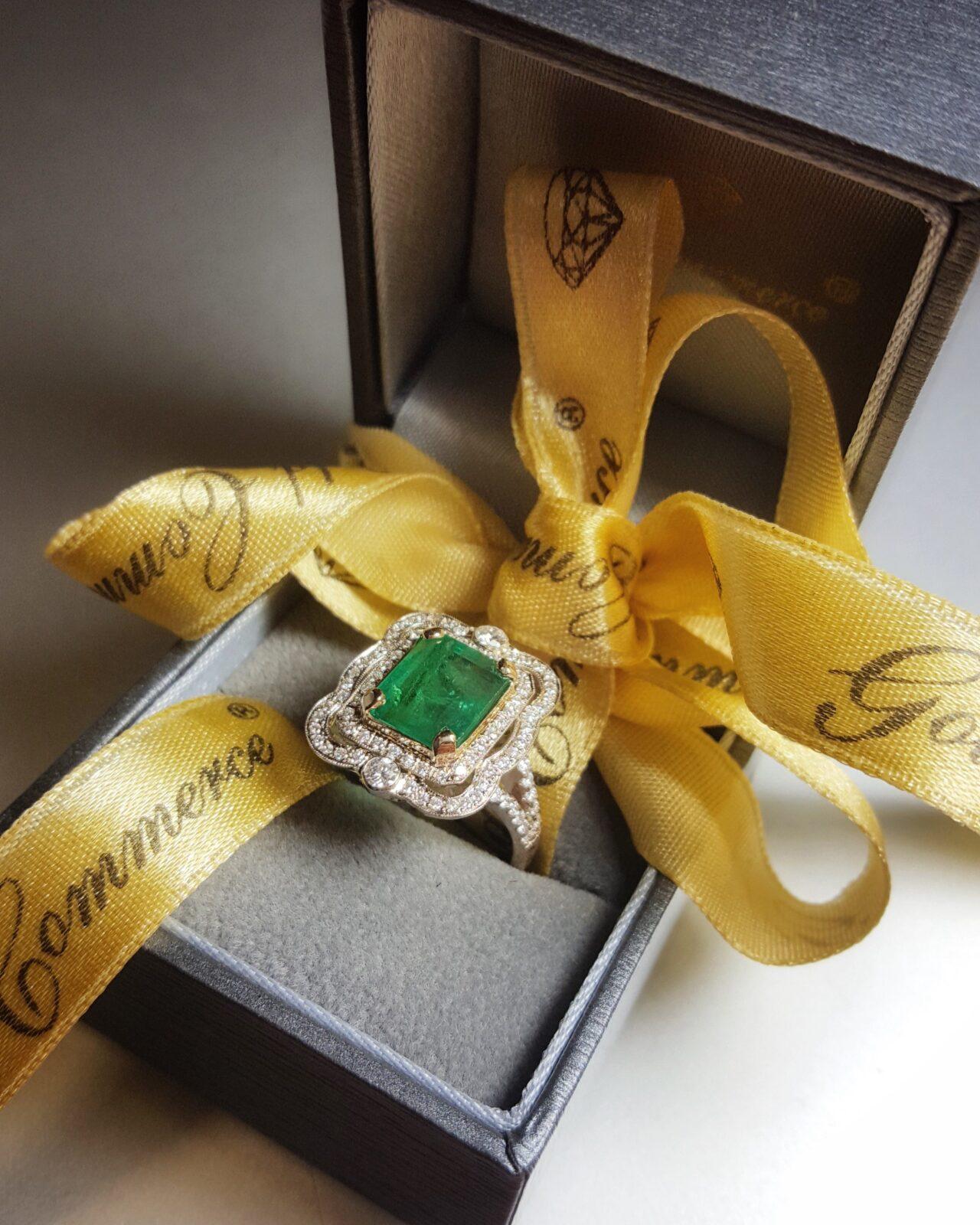 Pierścionek Emerald - obrazek 2