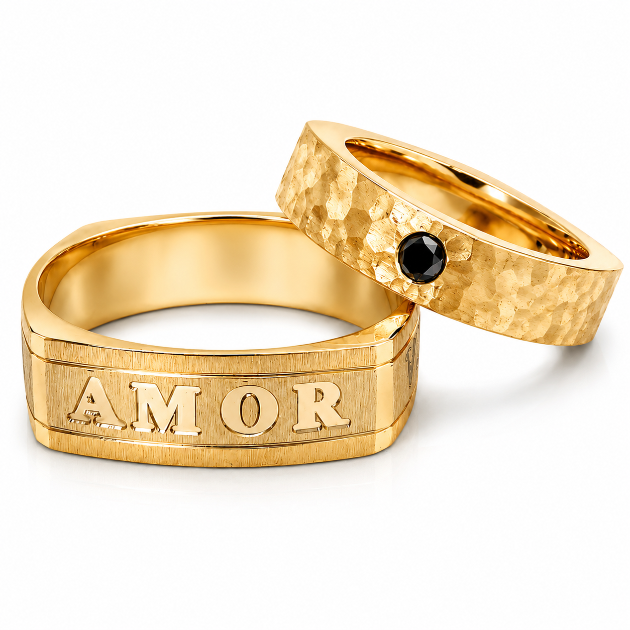 Obrączki Amoris Nero