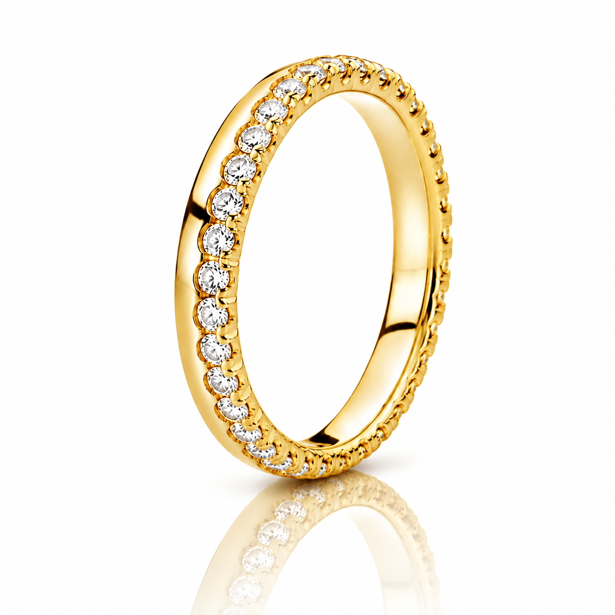 Pierścionek Eternity Rosa Gold